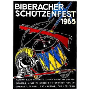 Schützenfestplakat 1965