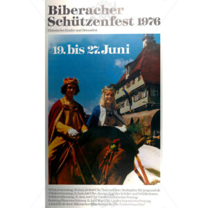 Schützenfestplakat 1976
